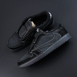 Travis Scott x Air Jordan 1 Low "Black/Phantom" DM7866 001