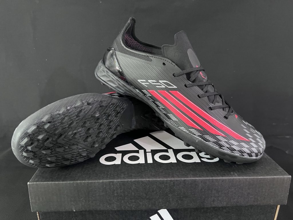 Adidas F50 PRO TF Soccer Shoes with Tongue Laces, Sizes 35-45