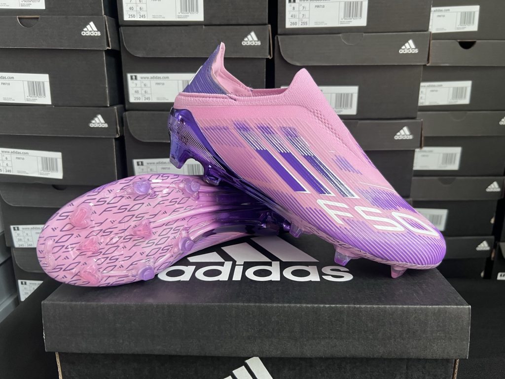Adidas F50 PRO FG Laceless Soccer Cleats Football Shoes Sizes 35-45