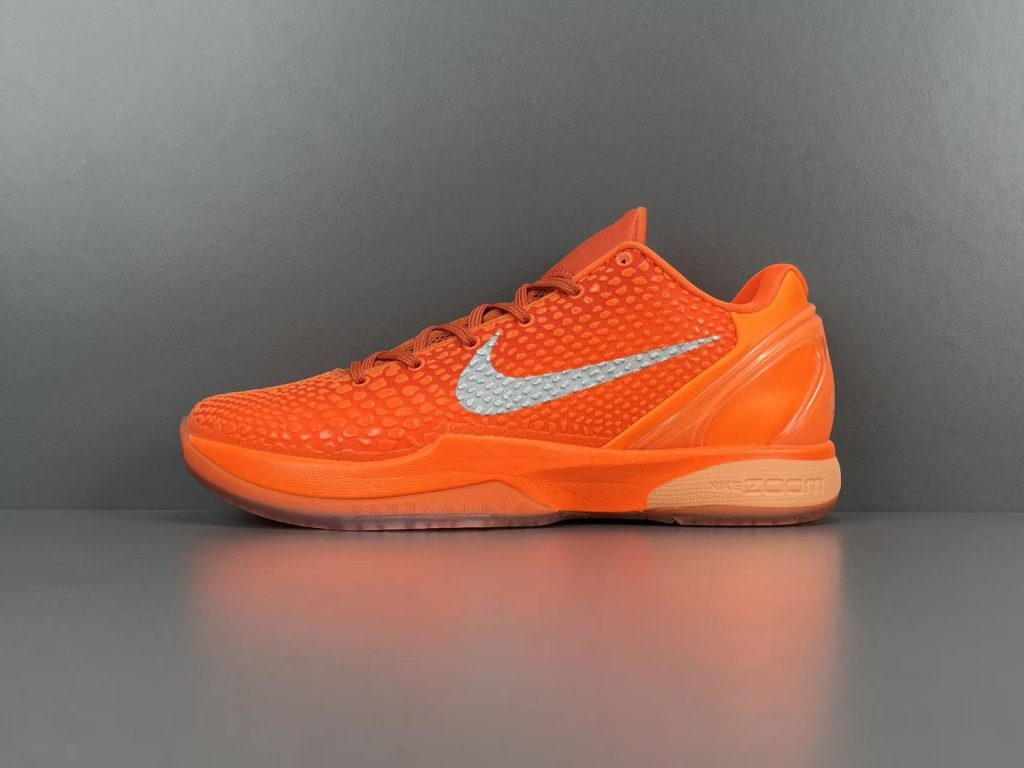 Nike Zoom Kobe 6 Protro Total Orange Men’s Low Basketball Shoes Size 40-48.5