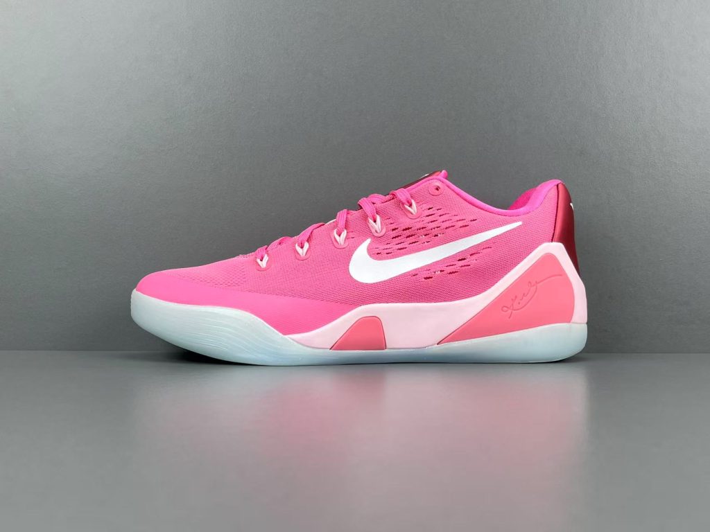 Nike Kobe 9 Low EM Think Pink PE Men’s Basketball Shoes Size 40-48.5